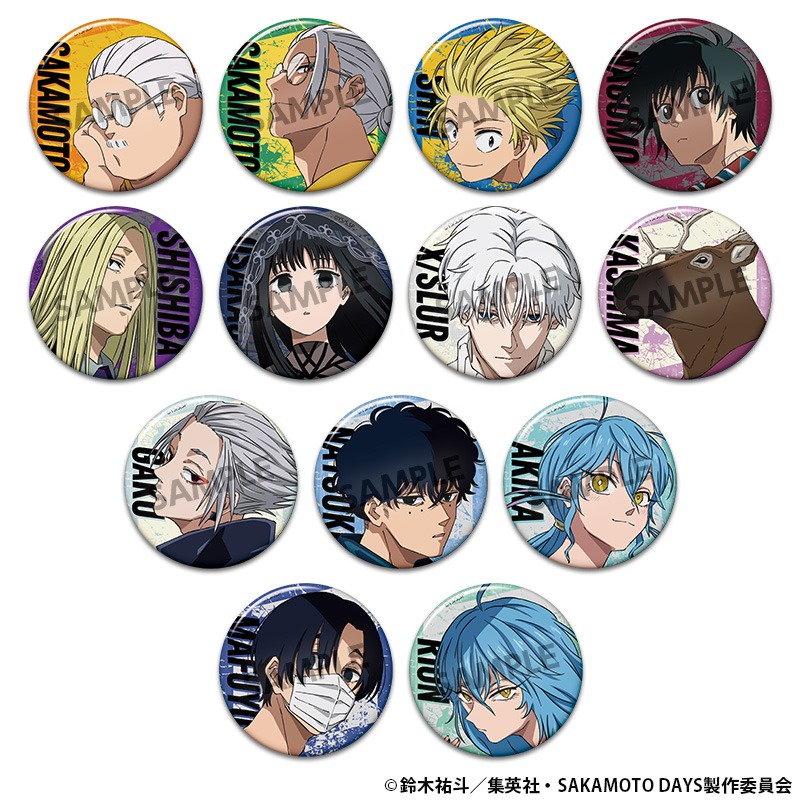 SAKAMOTO DAYS 缶バッジコレクション vol.3 50個入り1BOX｜ホビーの