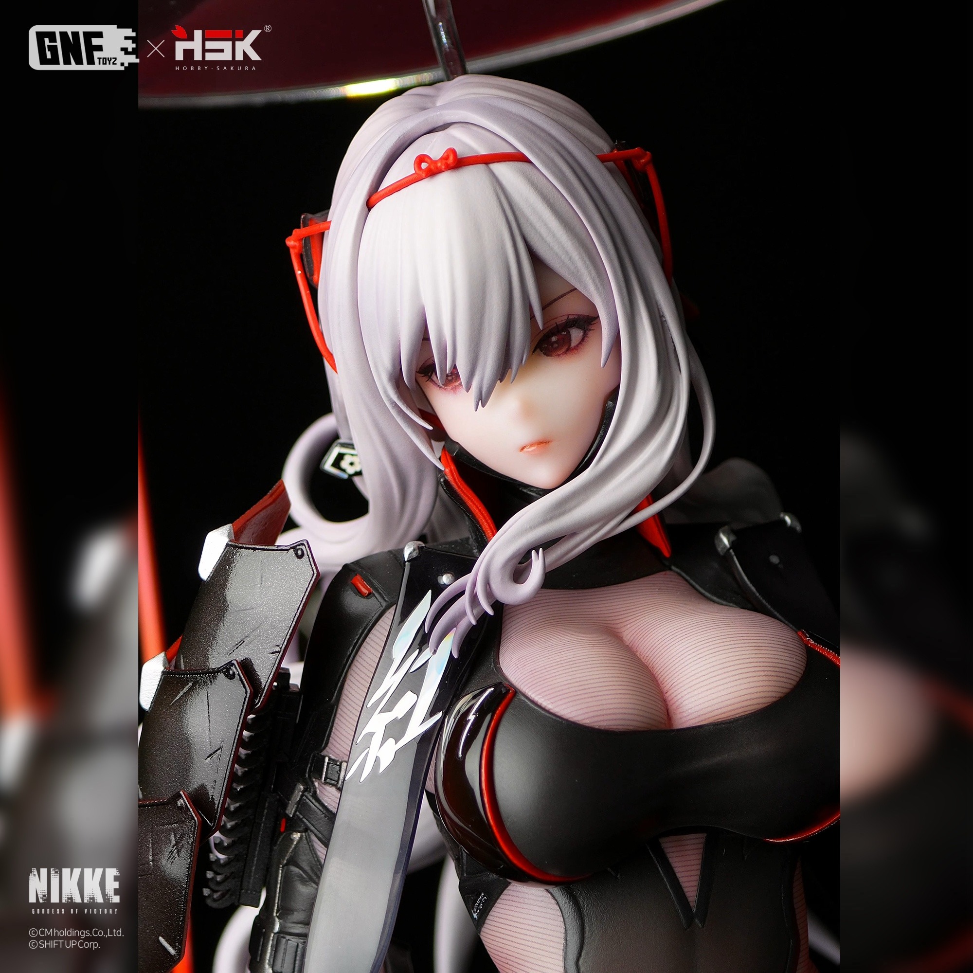 GNFTOYZ & Hobby sakura 勝利の女神：NIKKE 1/4 紅蓮：ブラック
