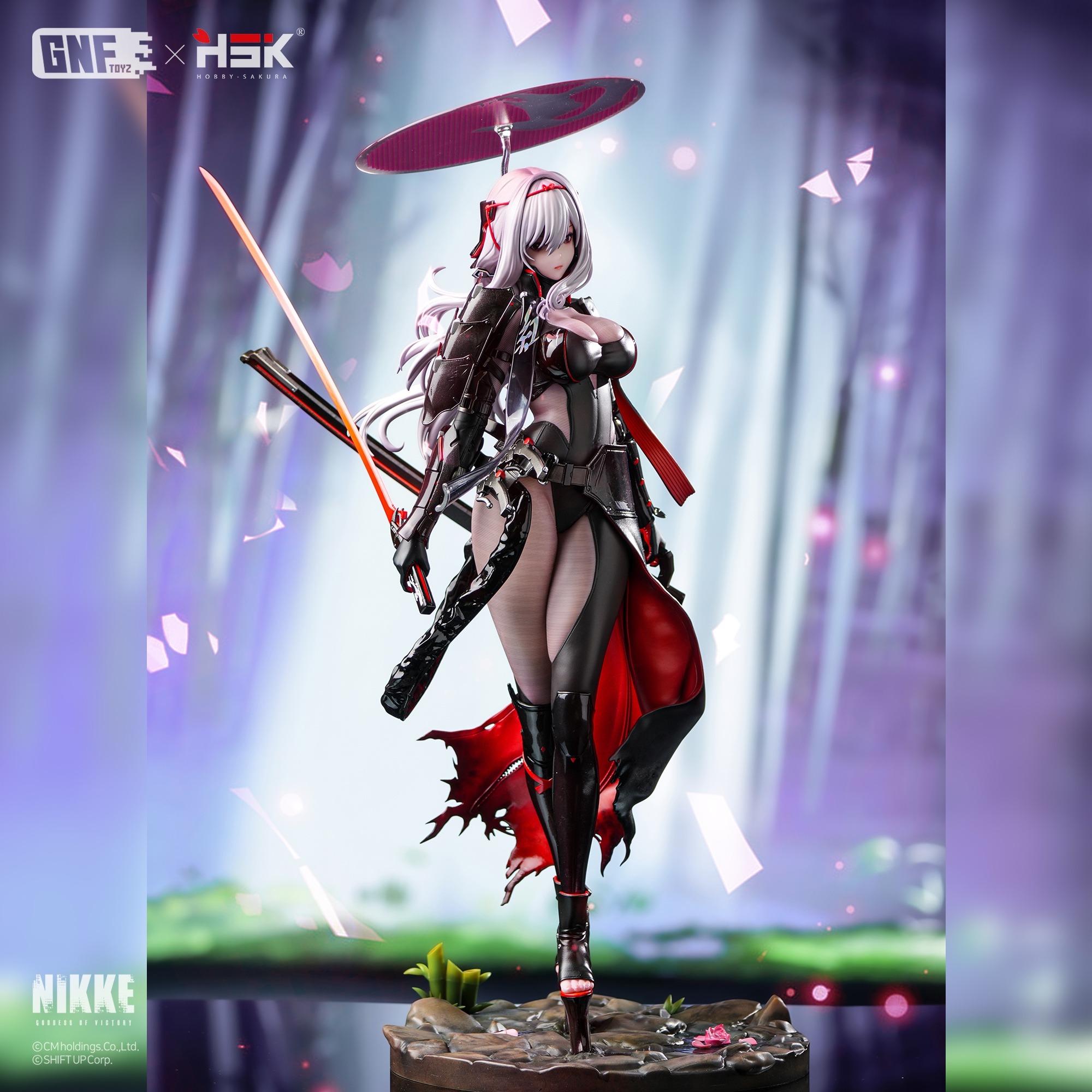 GNFTOYZ & Hobby sakura 勝利の女神：NIKKE 1/4 紅蓮：ブラック