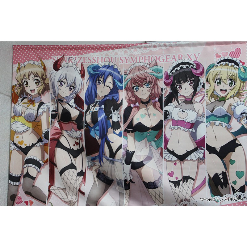 戦姫絶唱シンフォギアXV 描き下ろし B1タペストリー 小悪魔