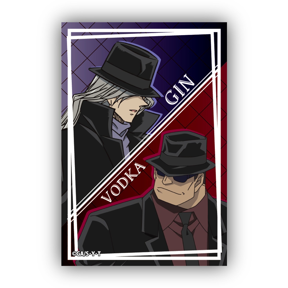 名探偵コナン スクエア型缶バッジVol.3 ジン＆ウォッカ｜ホビーの総合