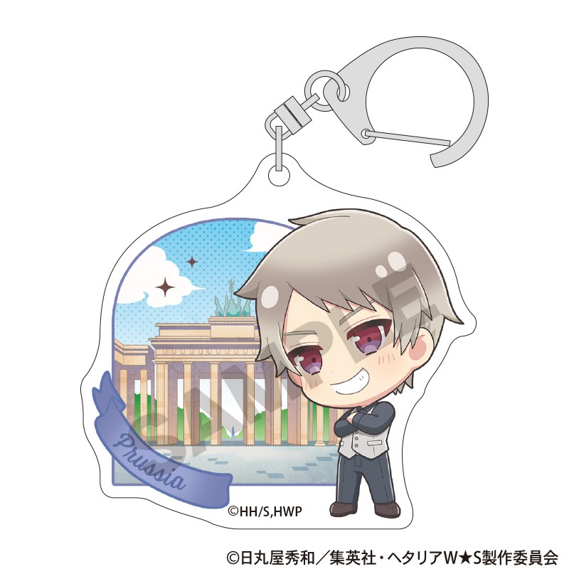 ヘタリア World☆Stars トレーディングアクリルキーホルダー ちまにわ