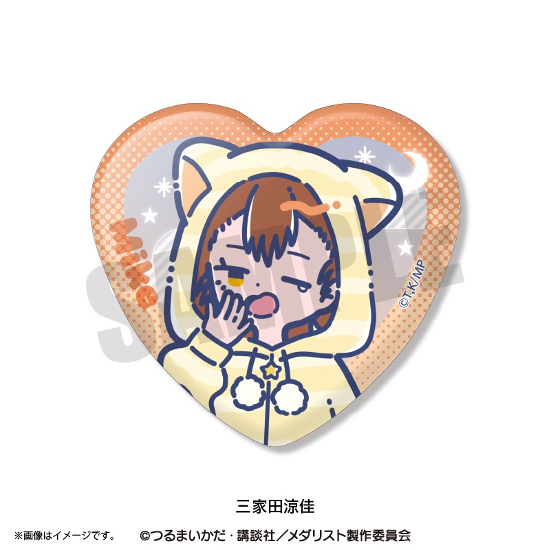 メダリスト れとぽぷ 第2弾 ハート型缶バッジ 8個入り1BOX｜ホビーの