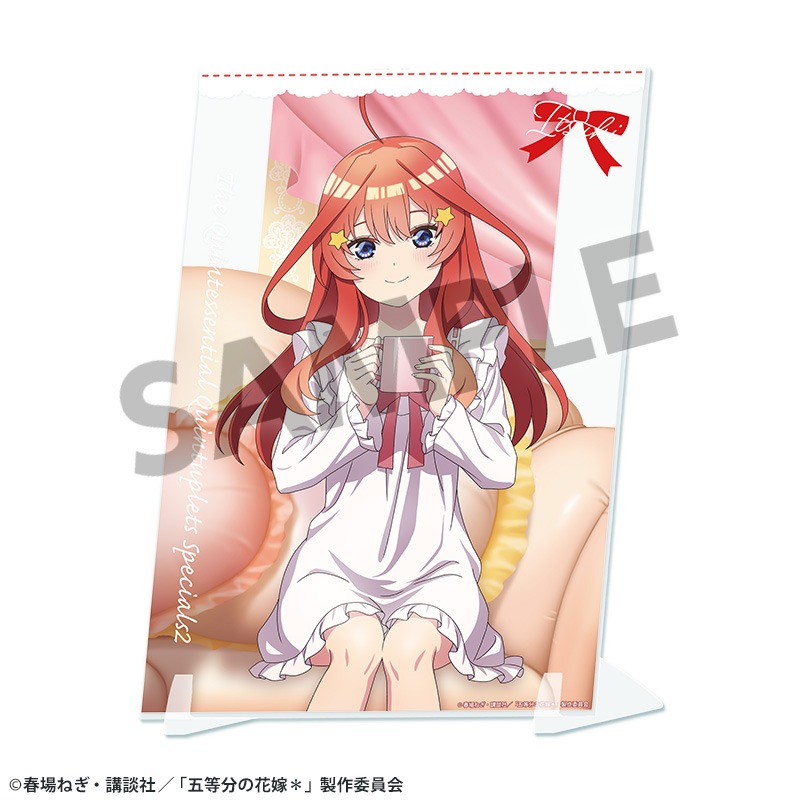 五等分の花嫁＊ 描き下ろしビジュアルアクリルプレート 中野五月