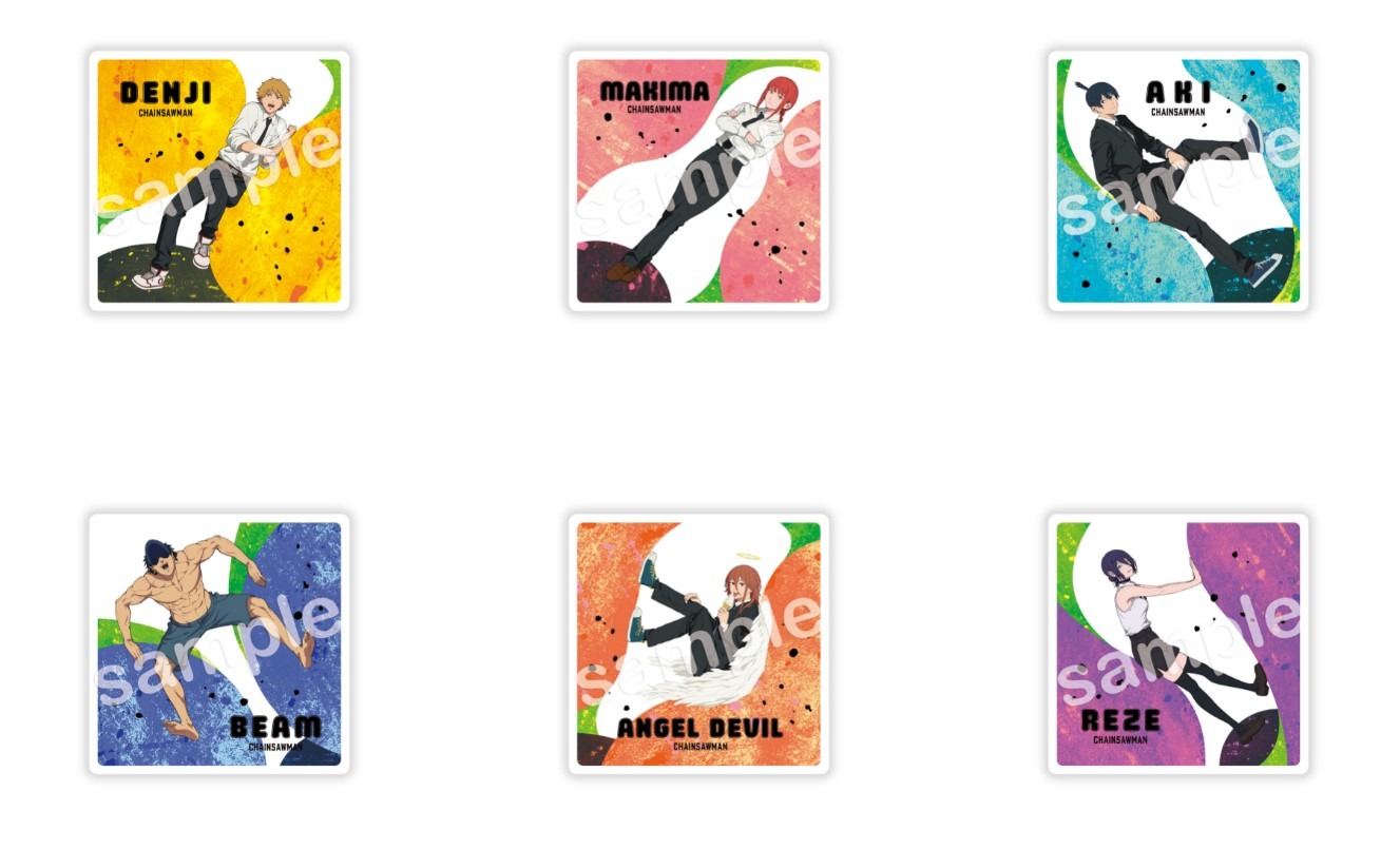 劇場版 チェンソーマン レゼ編 トレーディングアクリルブロック 6個