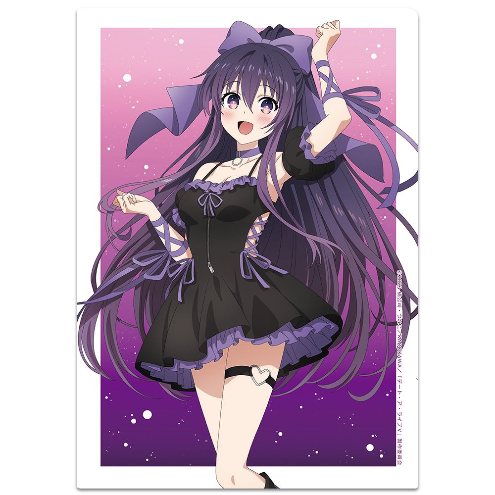 デート・ア・ライブV クリアファイル 夜刀神十香 ゴシックパンクver