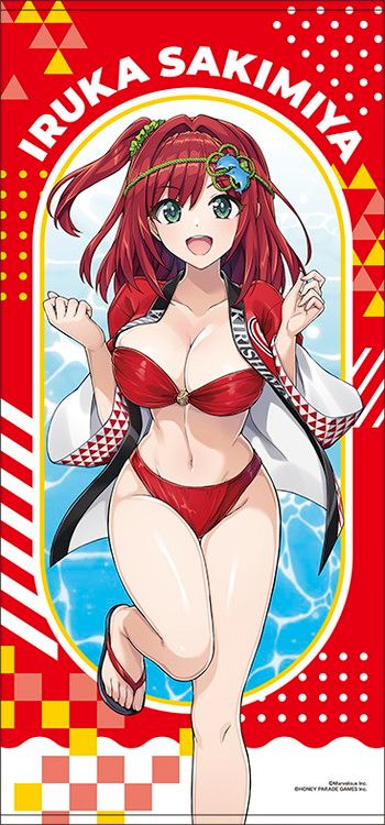 ドルフィンウェーブ ビッグタオル 咲宮入華｜ホビーの総合通販サイト