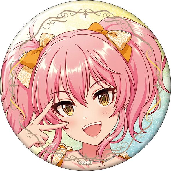 アイドルマスター シンデレラガールズ グリッター缶バッジ 城ヶ崎美嘉