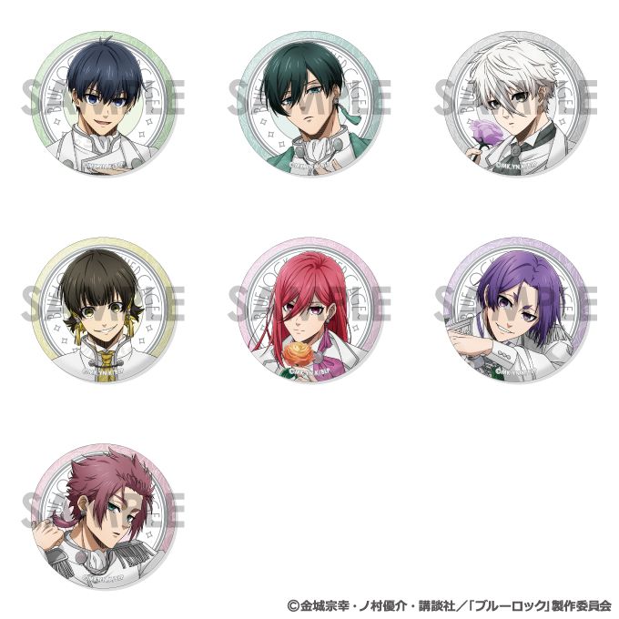 ブルーロック トレーディング缶バッジ～Flower Cage～ 7個入り1BOX