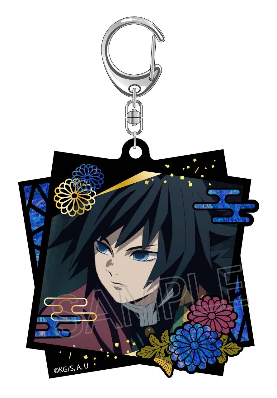 再販】鬼滅の刃 螺鈿風シリーズ アクリルキーホルダー vol.2 冨岡義勇