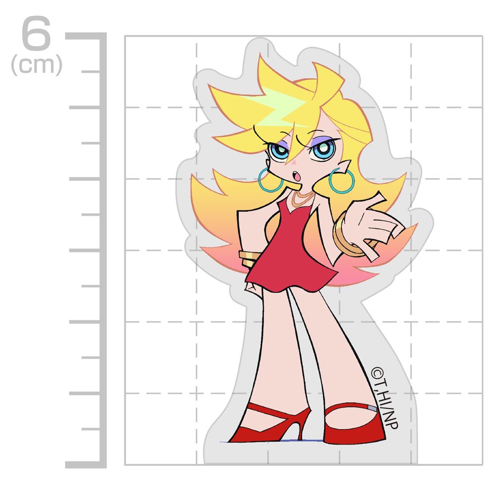 New PANTY ＆ STOCKING with GARTERBELT パンティ アクリルブロック