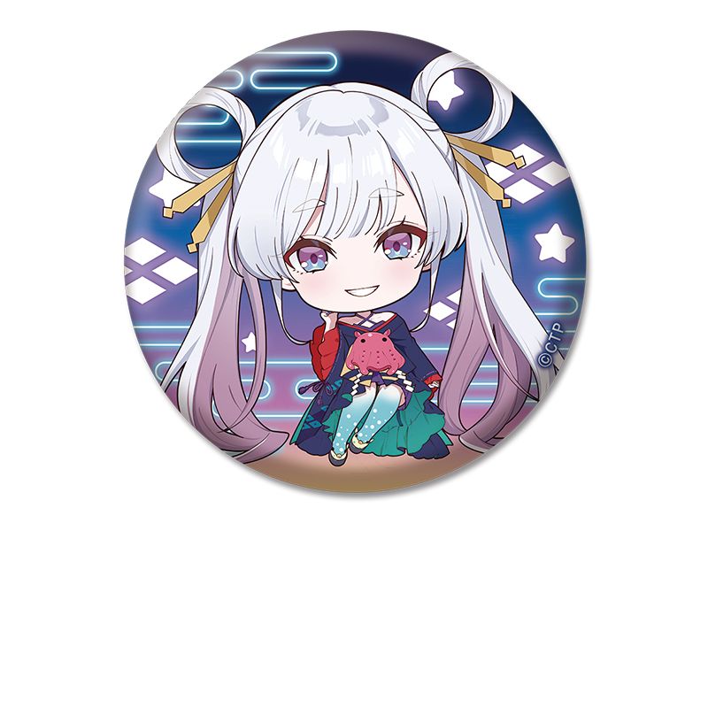 予約特別価格】超かぐや姫！ ぺたん娘缶バッジ 月見ヤチヨ｜ホビーの