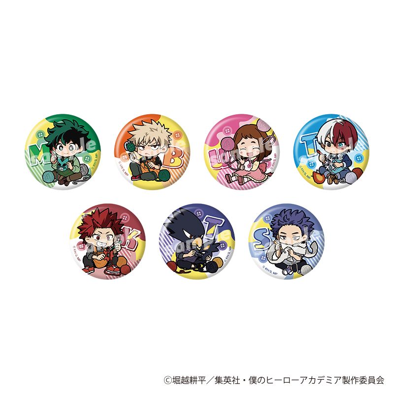 僕のヒーローアカデミア トレーディング缶バッジ 編め！あみぐるみ