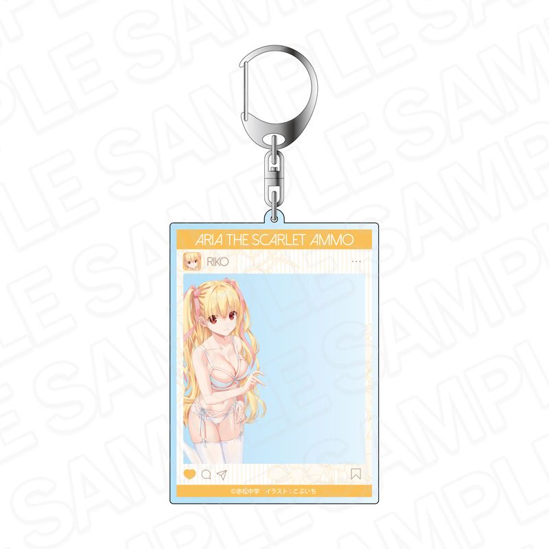 予約特別価格】緋弾のアリア SNS風アクリルキーホルダー 峰 理子