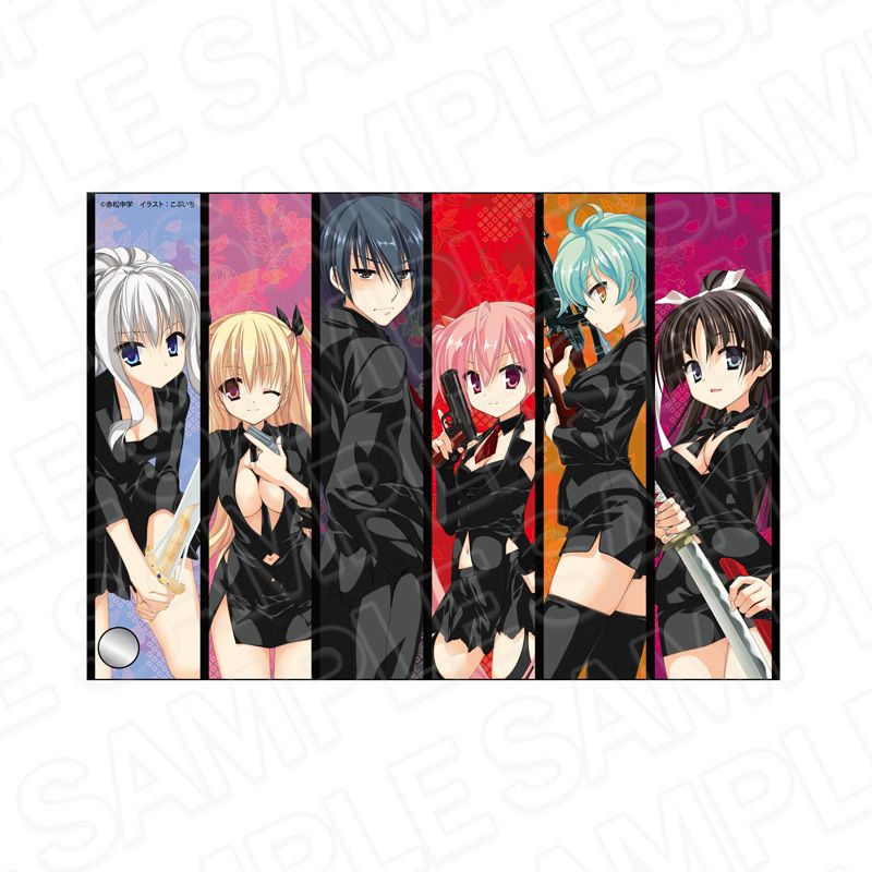 予約特別価格】緋弾のアリア ミニアクリルアート ブラックスーツ ver