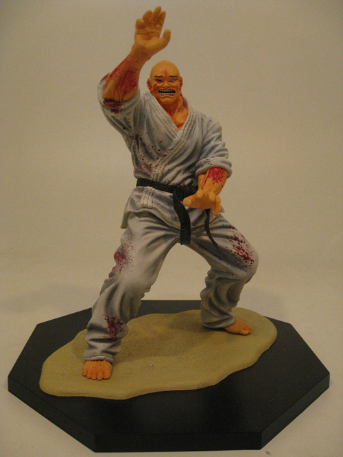 スパイダーウェブ 範馬刃牙 RDF 強きを求めし者 愚地独歩 流血版