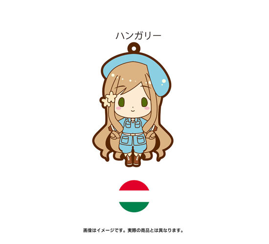 再販】コトブキヤ ラバーストラップ コレクション ヘタリア3 8個入り