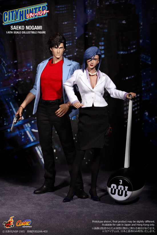 ホットトイズ コミック・マスターピース シティーハンター 1/6 野上