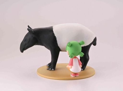 海洋堂 カプセルQフロイライン よつばとしろとくろのどうぶつ