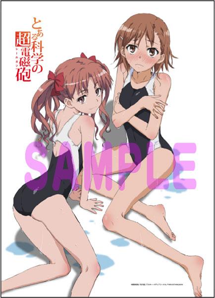 キャラアニ とある科学の超電磁砲 タペストリー 美琴と黒子｜ホビーの