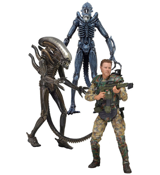 ネカ エイリアン 7インチ アクションフィギュア シリーズ2 3種セット