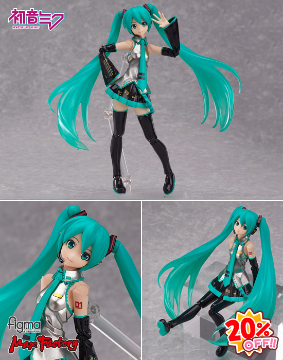 figma 初音ミク 2.0｜ホビーの総合通販サイト ホビーストック
