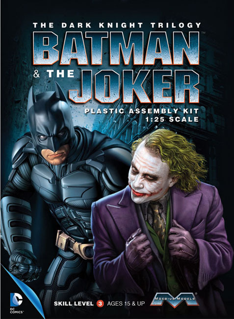 メビウスモデル ダークナイト トリロジー 1/25 バットマン＆ジョーカー