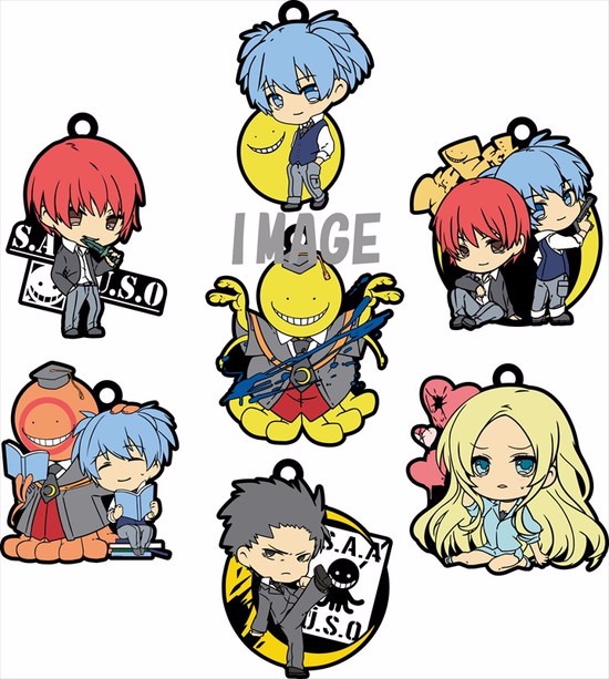 えふぉるめ ラバーストラップコレクション 暗殺教室 8個入り1BOX