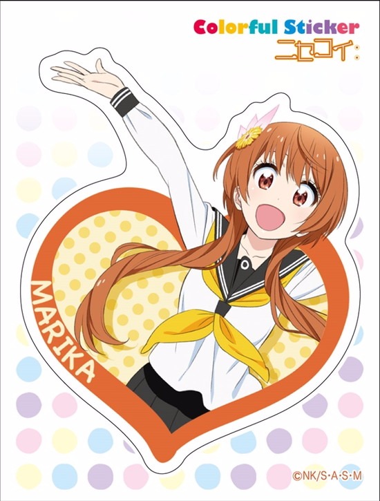 ニセコイ： カラフルステッカー 橘 万里花｜ホビーの総合通販サイト