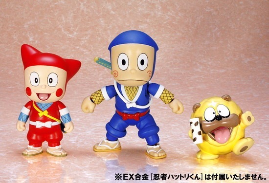 アートストーム EX合金+（ソフビ） ハットリシンゾウ＆獅子丸｜ホビー