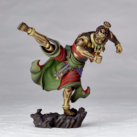 海洋堂 タケヤ式自在置物 不動明王 黄不動 10451251014 タケヤ式自在置物 不動明王 ＜黄不動＞｜KTプロジェクト｜海洋堂