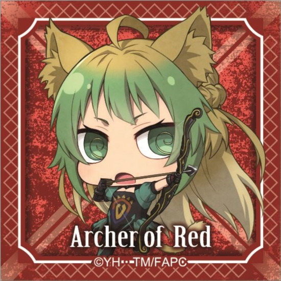 Fate/Apocrypha トレーディングスクエア缶バッジ 赤の陣営 10個入り