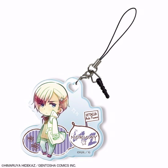 ヘタリア Axis Powers トレーディングアクリルイヤホンジャック