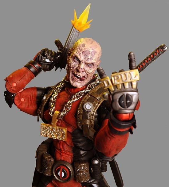 NECA マーベルコミック デッドプール 1/4 アクションフィギュア