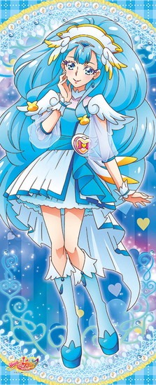 HUGっと！プリキュア 等身大タペストリー キュアアンジュ｜ホビーの