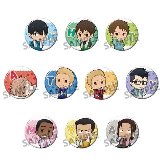 HS特典付き】風が強く吹いている トレーディング缶バッジ 10個入り1BOX