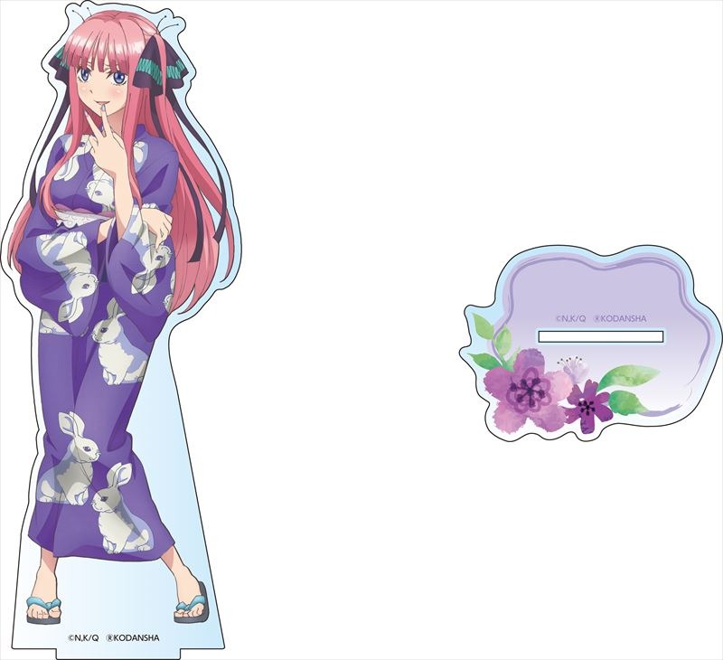 五等分の花嫁 デカアクリルスタンド 中野 二乃 浴衣ver.｜ホビーの総合
