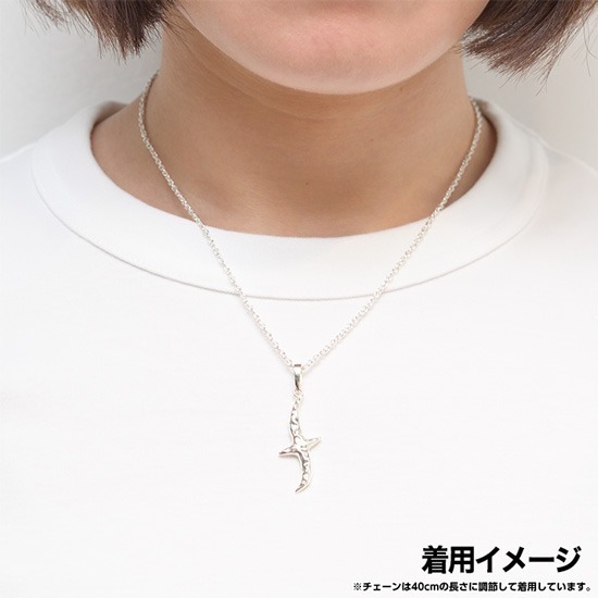 一部店舗限定】戦姫絶唱シンフォギアXV シルバーネックレス ～奏の置き