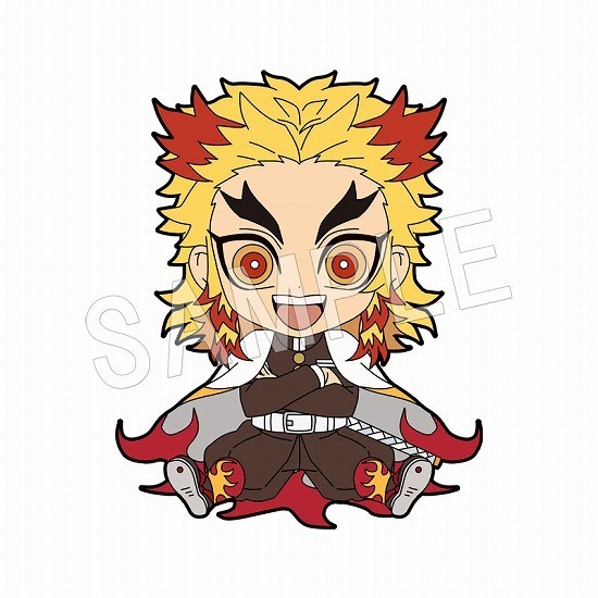 鬼滅の刃 ぺたん娘トレーディングラバーストラップ 柱ver. 8個入り1BOX