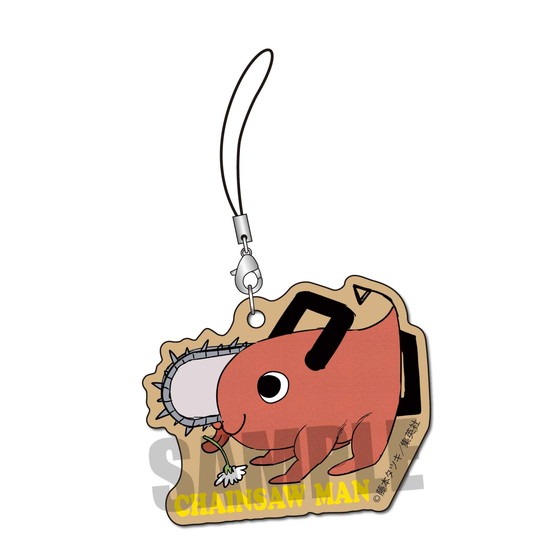 再販】チェンソーマン ポチタ木札ストラップ Part2 ポチタ 花｜ホビー