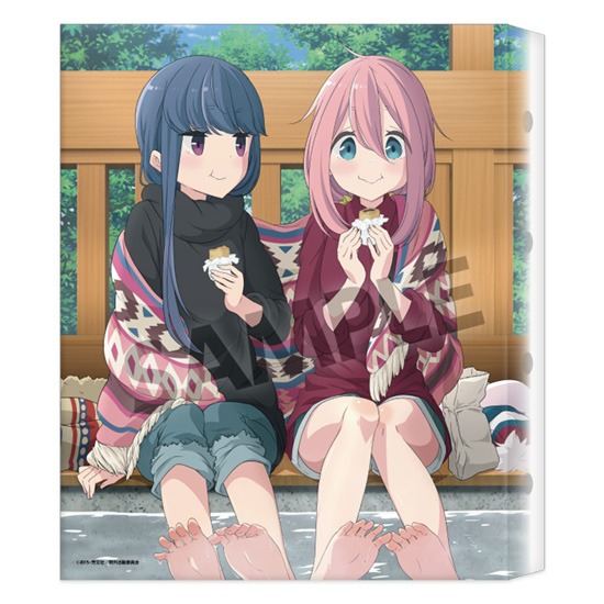 ゆるキャン△ キャンバスアート アニメ版 各務原なでしこ＆志摩リン