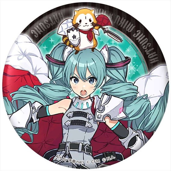 初音ミク×ラスカル2021 おっきめ缶バッジコレクション 12個入り1BOX