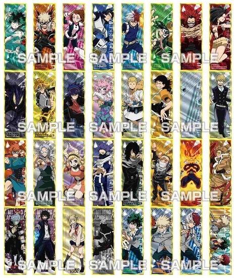 僕のヒーローアカデミア ロングステッカーガム4 16個入り1BOX｜ホビー