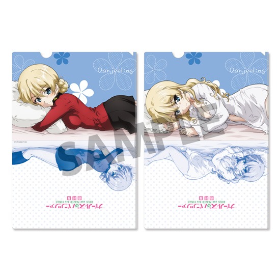 ガールズ＆パンツァー 最終章 クリアファイルセット ダージリン 添い寝