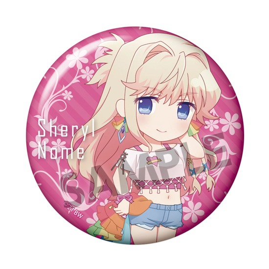 ぴくりる！ 劇場短編マクロスF ～時の迷宮～ 缶バッジセット シェリル