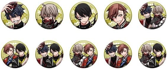 桃源暗鬼 描き下ろし缶バッジコレクション 10個入り1BOX｜ホビーの総合