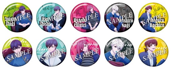 ブルーロック SIMILAR LOOK トレーディング缶バッジ 10個入り1BOX