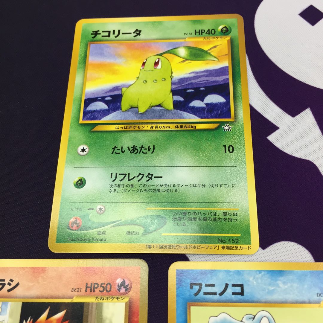 チコリータ ヒノアラシ ワニノコ 第11回次世代ワールドホビーフェア