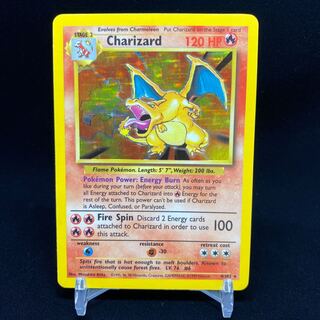 リザードン 英語版 エナジーバーン かえんポケモン 旧裏 1枚の通販