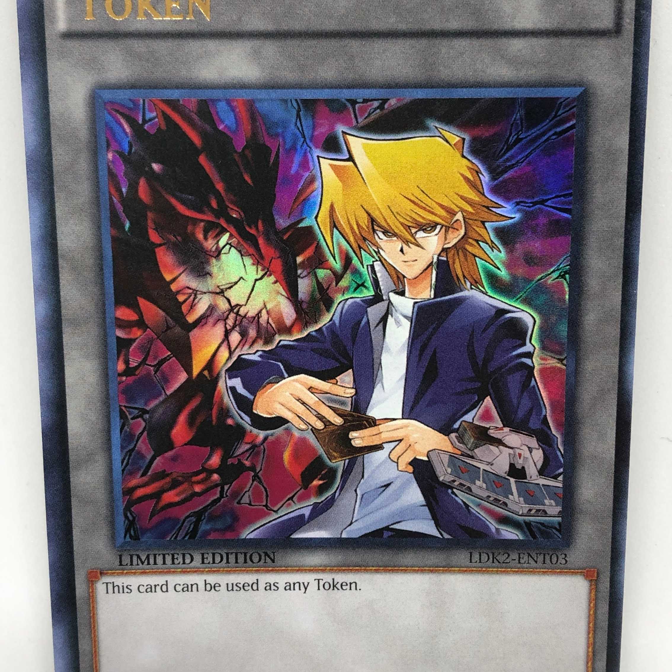 遊戯王 英語 城之内 トークン LDK2 ウルトラ ウル 真紅眼の黒竜 1枚の